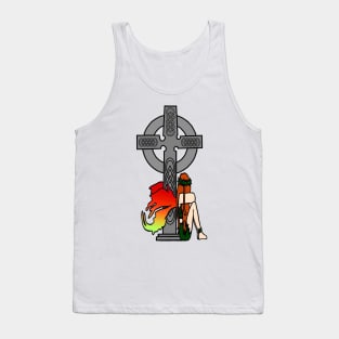 Celtic Cross Faerie Tank Top